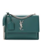 Calfskin Medium Monogram Sunset Malachite