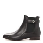 Calfskin Mens Blondie Chelsea Ankle Boots 8 Cocoa