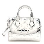Monogram Miroir Speedy Bandouliere 20 Silver