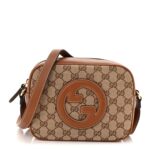 GG Supreme Calfskin Mini Blondie Bag Beige Ebony Sundial