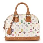 Monogram Multicolor Alma PM White