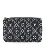 Jacquard Since 1854 Neverfull MM GM Pochette Blue