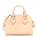 Empreinte Monogram Giant Speedy Bandouliere 20 Creme