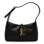 Padded Lambskin Le 5 A 7 Hobo Black