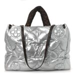 Econyl Monogram Pillow Giant Onthego GM Silver