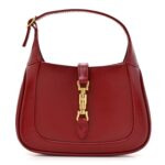 Boarded Dyana Lux Calfskin Mini Jackie 1961 Hobo New Cherry Red