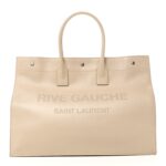 Vitello Large Rive Gauche Tote Sea Salt