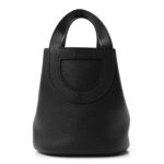 Taurillon Clemence Swift In-The-Loop 18 Bag Black