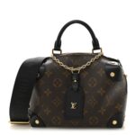 Monogram Petite Malle Souple Black