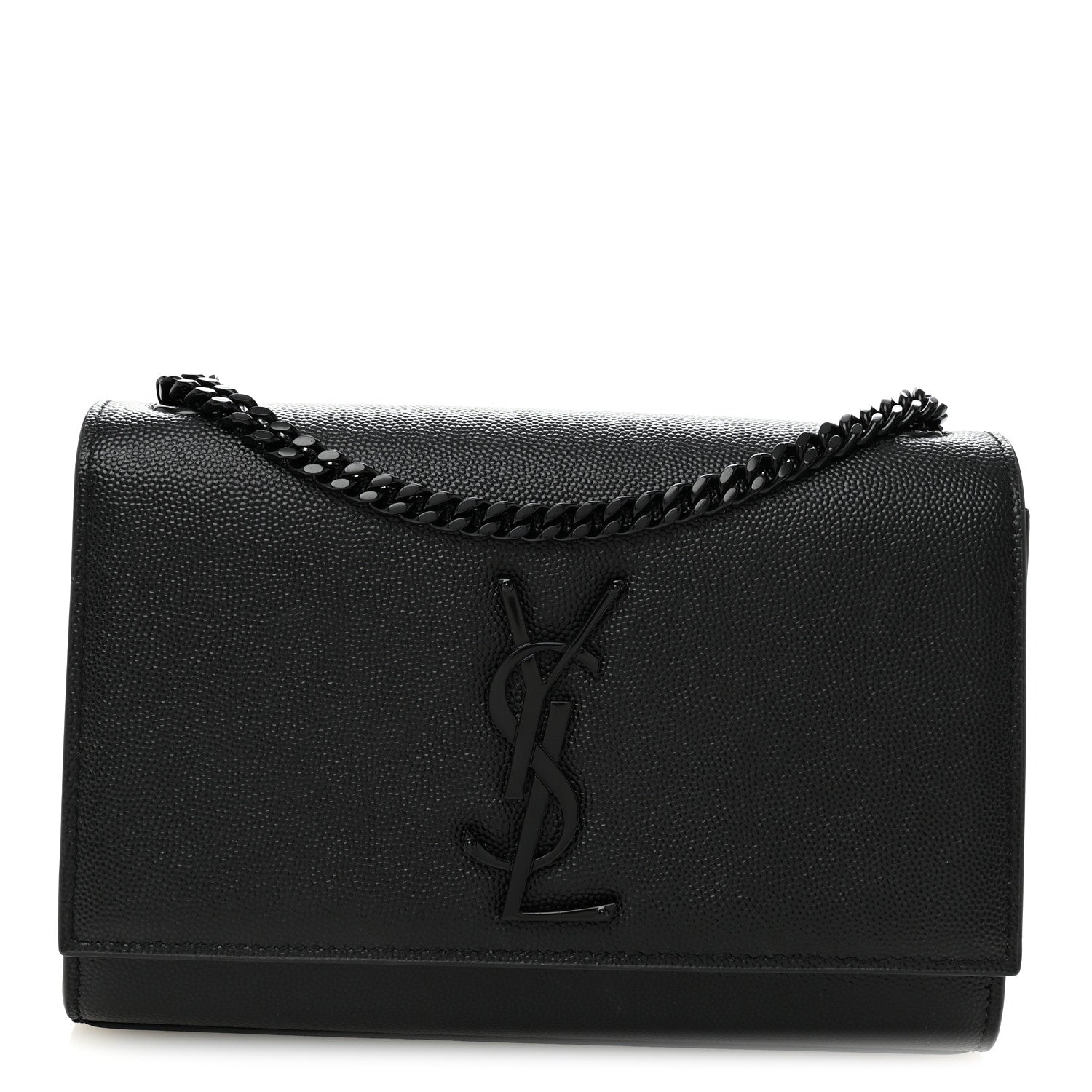 6d506f32414f9930b327760029726eef.jpg Grain De Poudre Small Monogram Monochrome Kate Satchel Black - Image 1