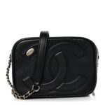 Calfskin CC Mania Camera Case Black