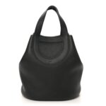 Taurillon Clemence Swift In-The-Loop 23 Bag Black