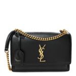 Calfskin Medium Monogram Sunset Black