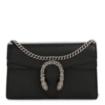 Calfskin Super Mini Dionysus Shoulder Bag Black