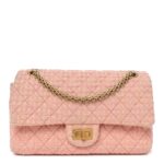 Wool Tweed Quilted 2.55 Reissue 225 Flap Light Pink