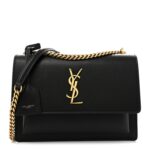 Calfskin Medium Monogram Sunset Black