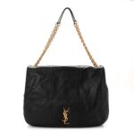 Lambskin Matelasse Monogram Large Jamie 4.3 Black