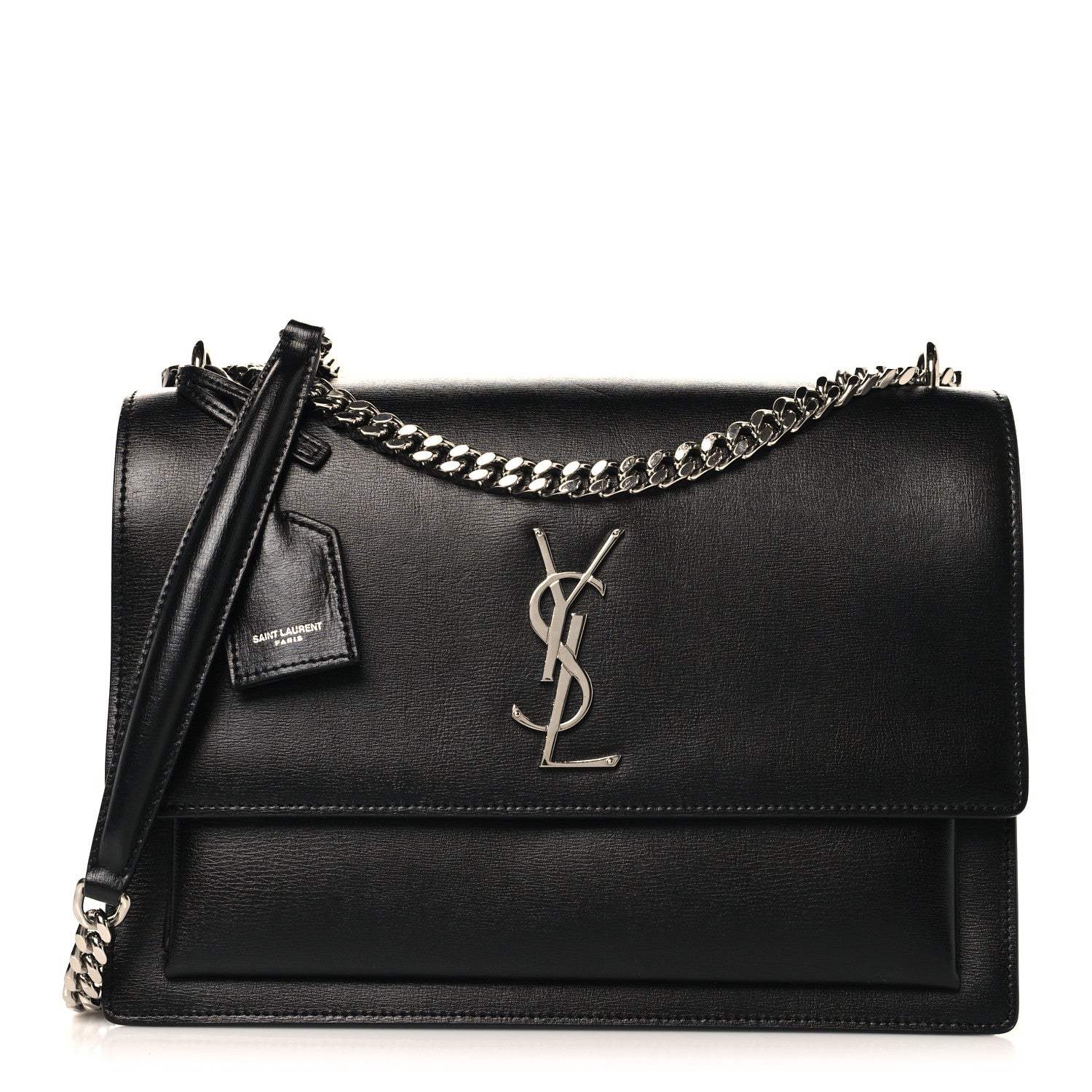 9cbb0dfbd825494c32b749063bb594aa.jpg Calfskin Large Monogram Sunset Black - 图片 1