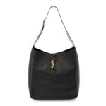 Supple Calfskin Large Le 5 A 7 Soft Hobo Black
