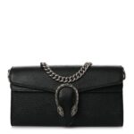 Dollar Calfskin Web Small Dionysus Crossbody Bag Black