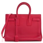 Calfskin Small Sac De Jour Lipstick Fuchsia