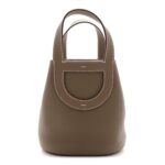 Taurillon Clemence Swift In-The-Loop 18 Bag Etoupe