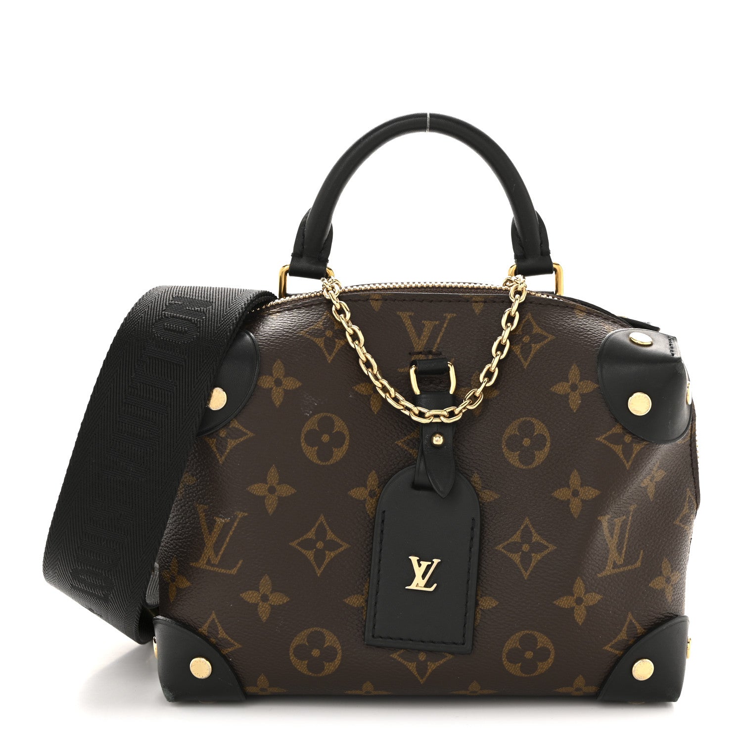 d51795351924d46e26cedcff54511544.jpg Monogram Petite Malle Souple Black - 图片 1