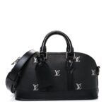 Blason Calfskin Monogram East West Alma Black