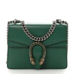 Calfskin Mini Dionysus Shoulder Bag Emerald