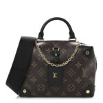 Monogram Petite Malle Souple Black