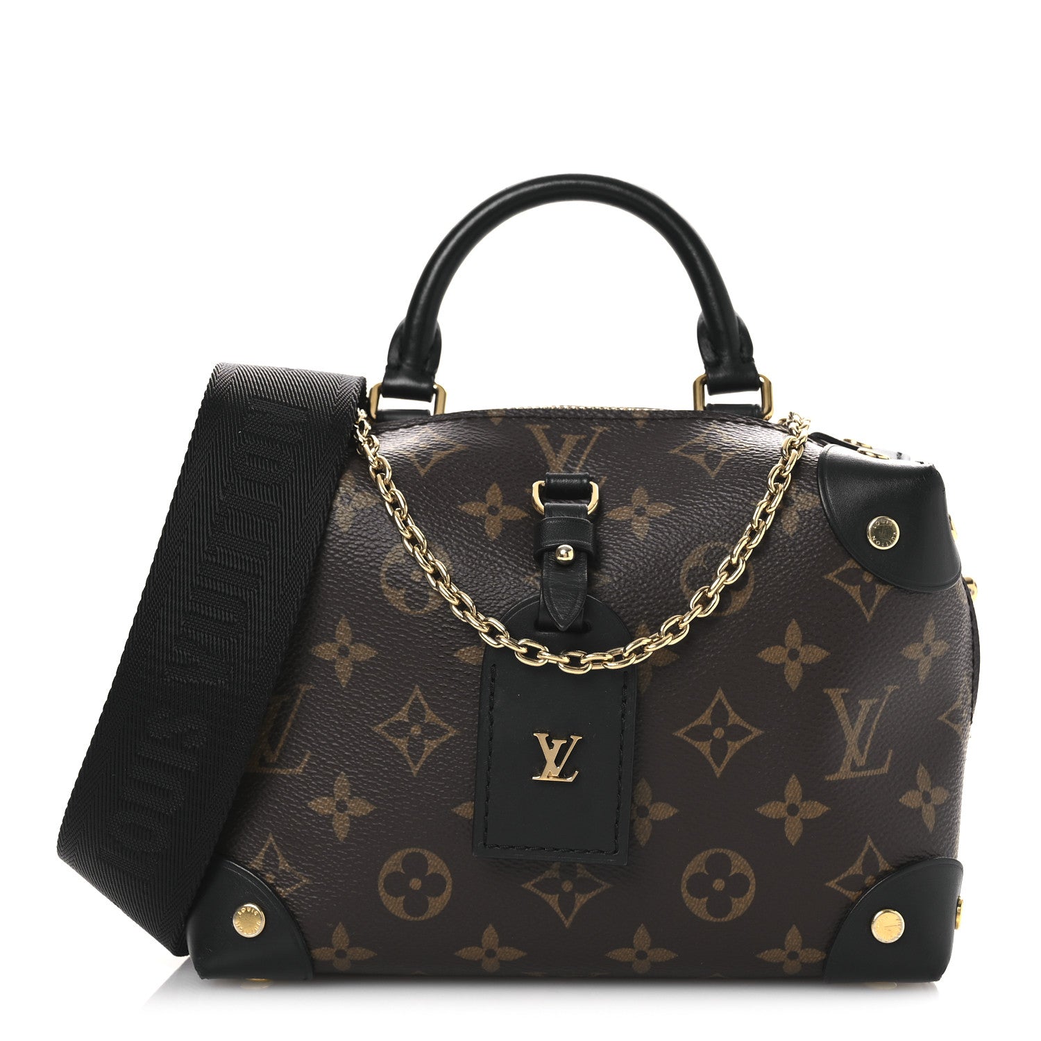 de7f7d46b34b7083fb49b3c54768184a.jpg Monogram Petite Malle Souple Black - 图片 1