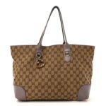 Monogram Large Heart Bit Charm Hobo Purple