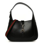 Boarded Dyana Lux Calfskin Medium Jackie 1961 Hobo Black